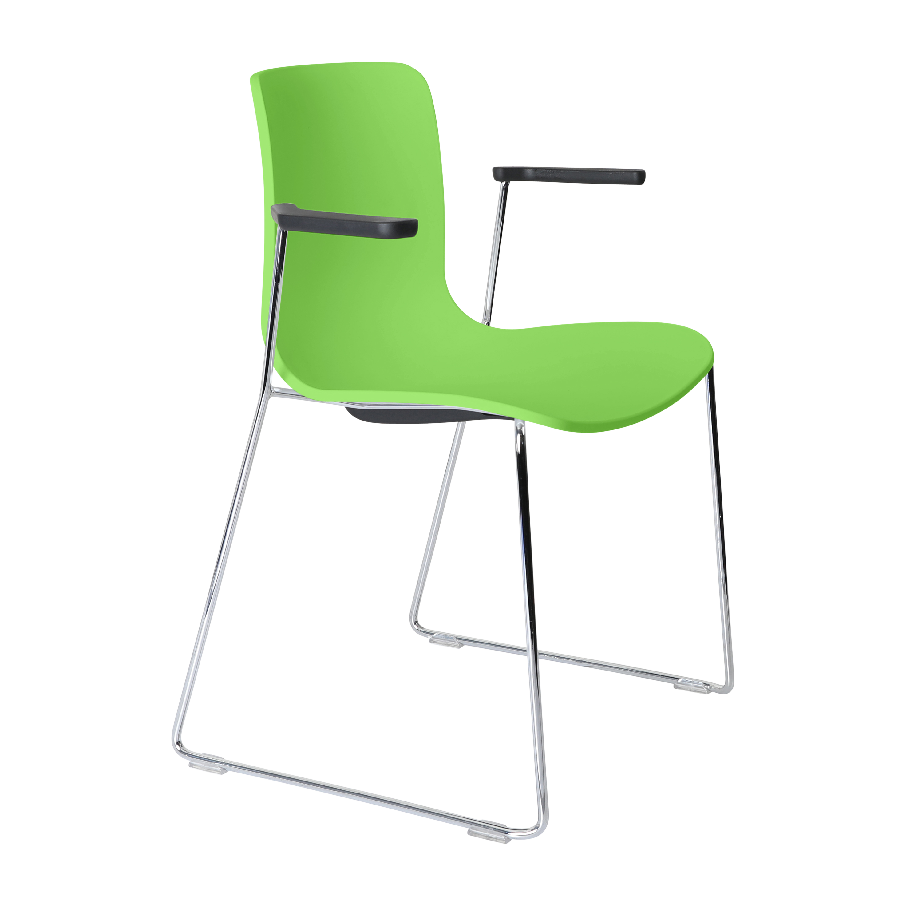 Acti Armchair (Green / Sled Base Arms)